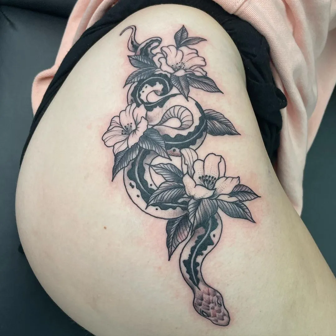 Tattoo by TJ Cornelius at Fallen Raven Tattoo Studio