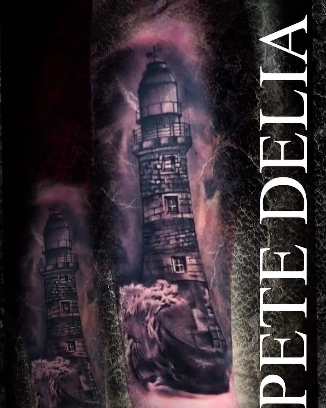 Tattoo by Pete Delia at Fallen Raven Tattoo Studio