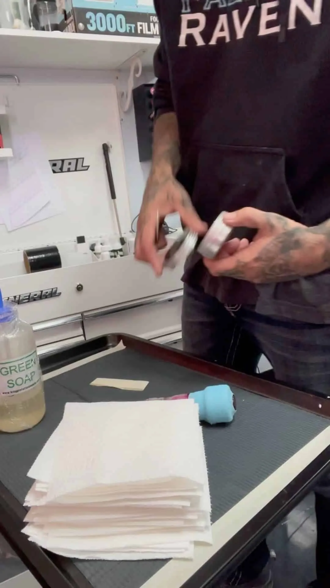 Tattoo by TJ Cornelius at Fallen Raven Tattoo Studio