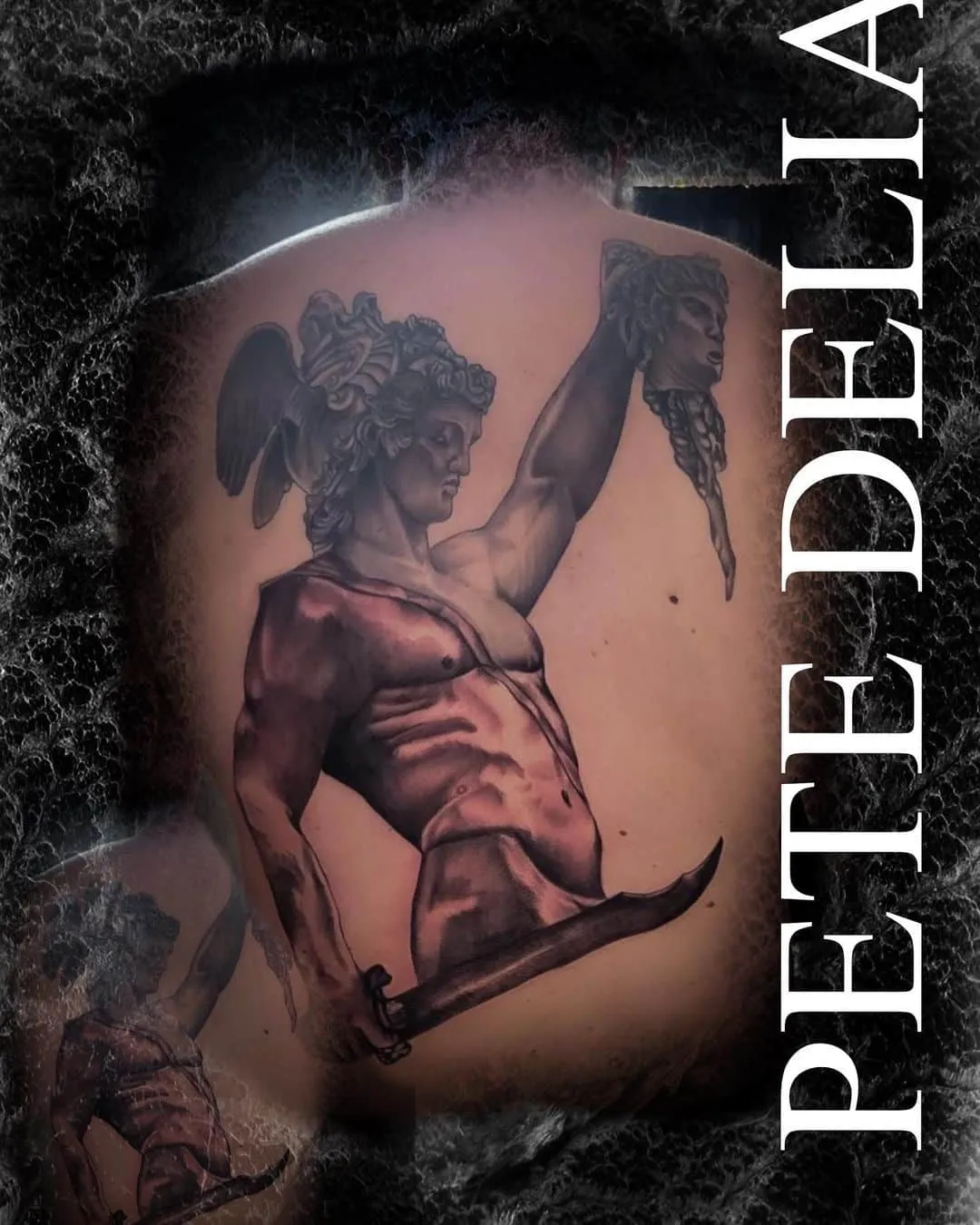 Tattoo by Pete Delia at Fallen Raven Tattoo Studio