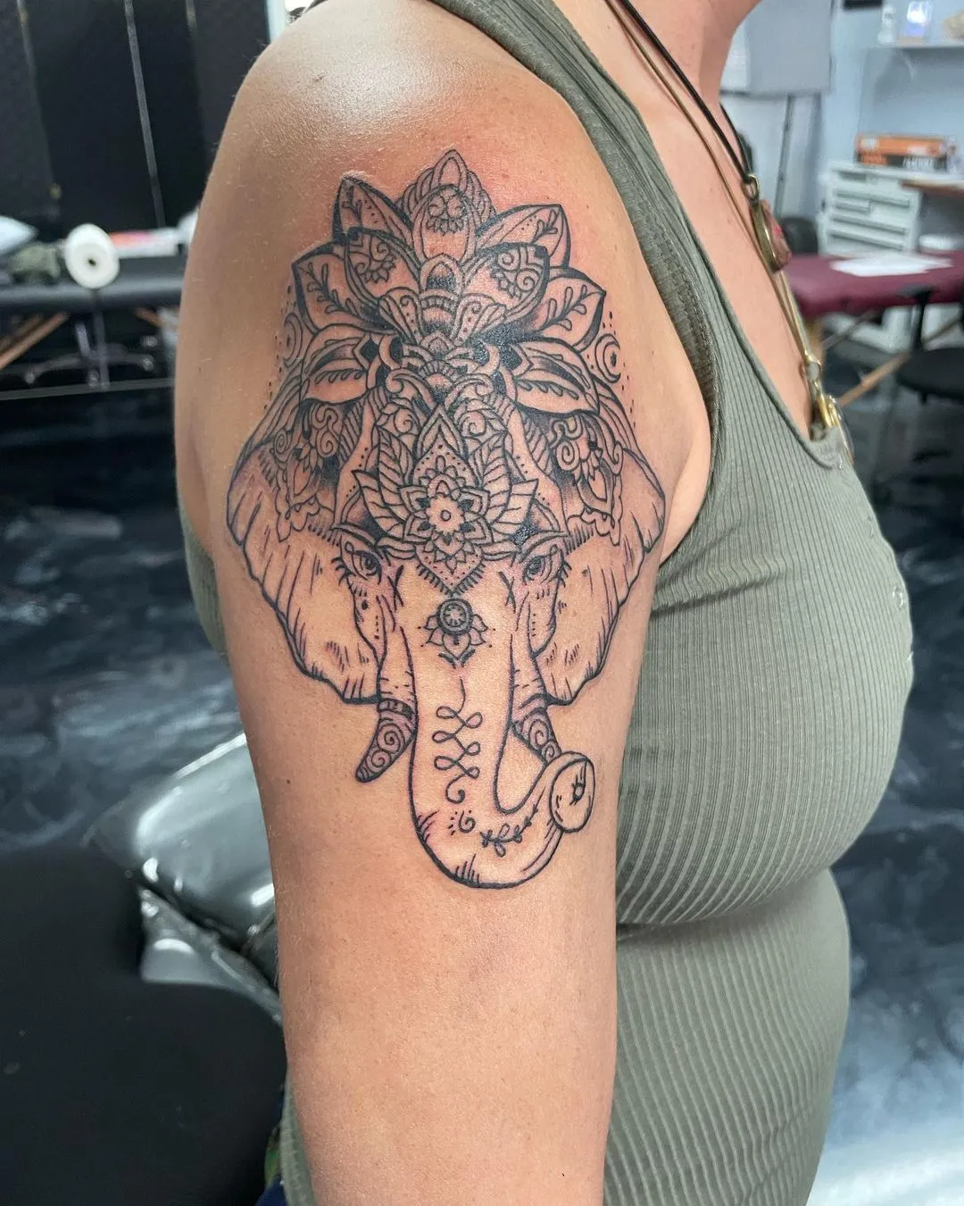 Tattoo by TJ Cornelius at Fallen Raven Tattoo Studio