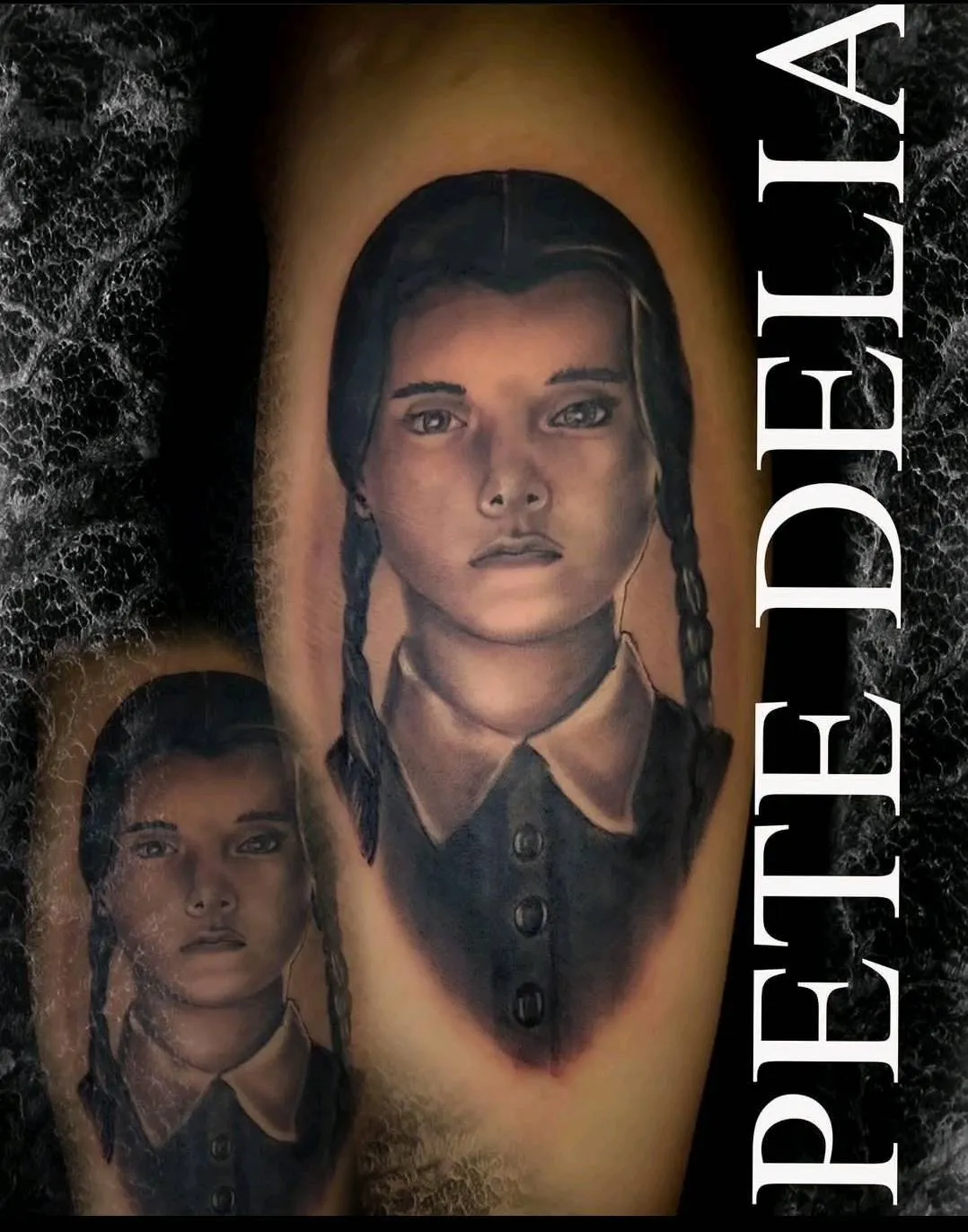 Tattoo by Pete Delia at Fallen Raven Tattoo Studio