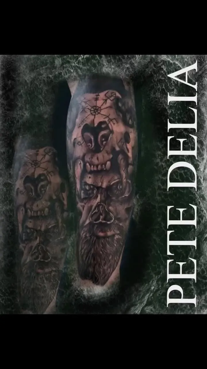 Tattoo by Pete Delia at Fallen Raven Tattoo Studio