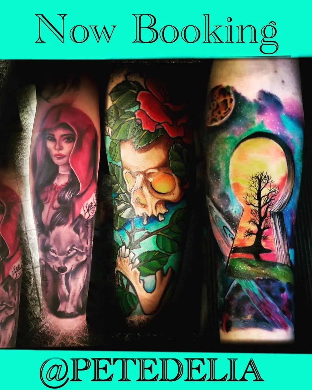 Tattoo by Pete Delia at Fallen Raven Tattoo Studio