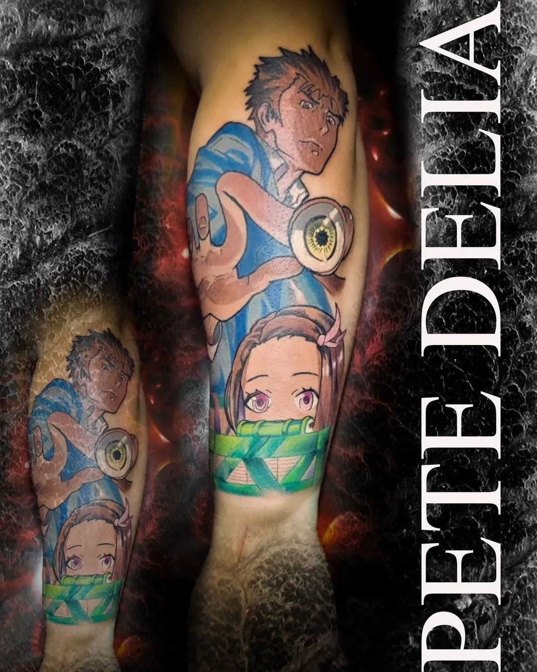 Tattoo by Pete Delia at Fallen Raven Tattoo Studio