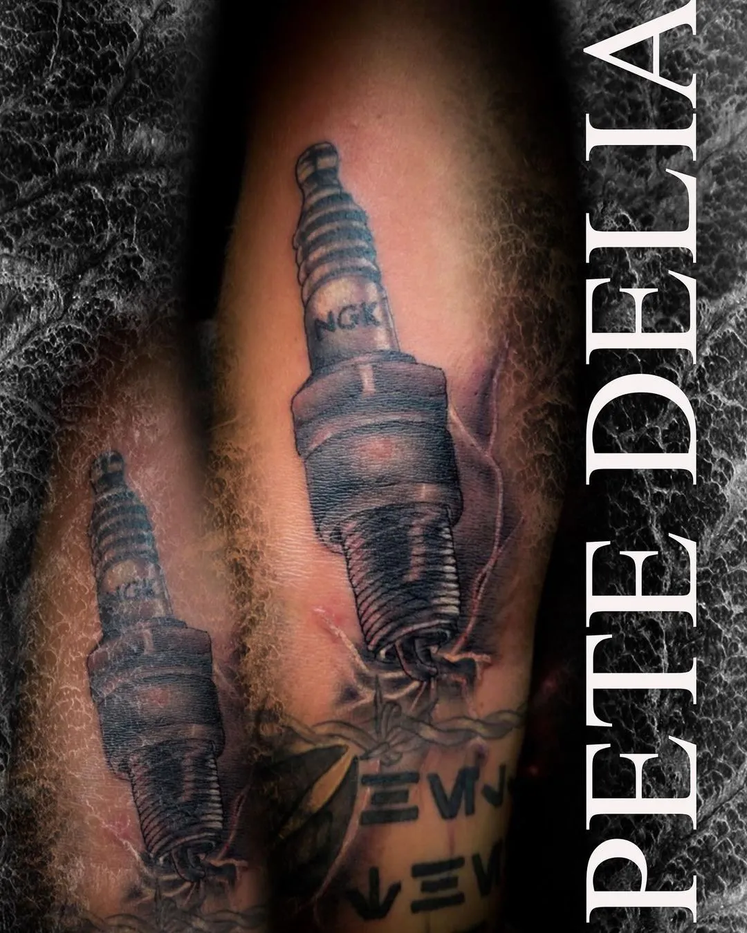 Tattoo by Pete Delia at Fallen Raven Tattoo Studio