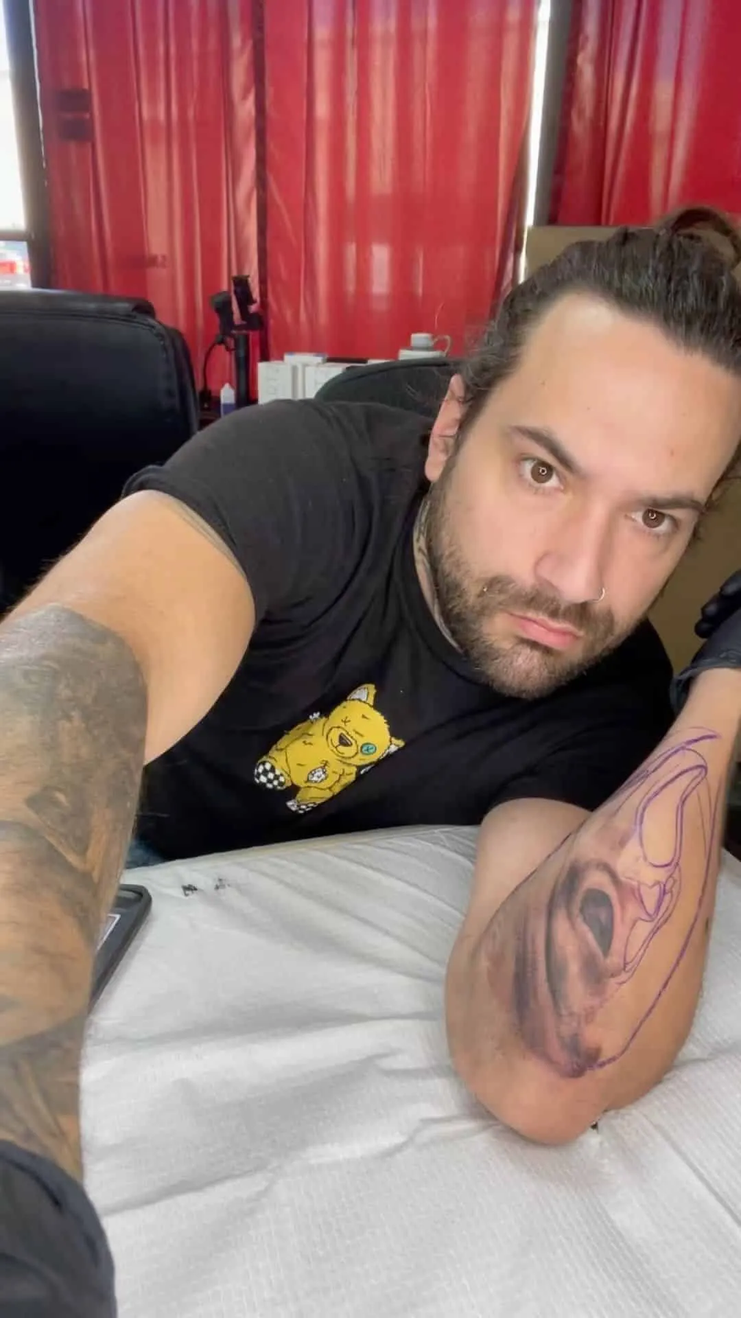 Tattoo by TJ Cornelius at Fallen Raven Tattoo Studio