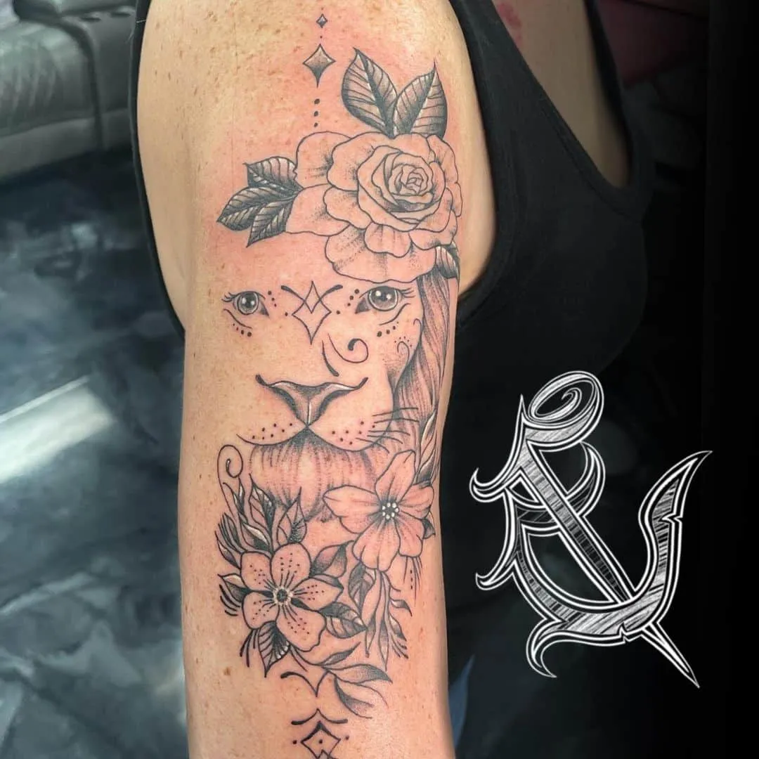 Tattoo by TJ Cornelius at Fallen Raven Tattoo Studio