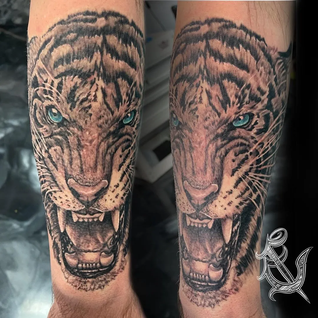 Tattoo by TJ Cornelius at Fallen Raven Tattoo Studio