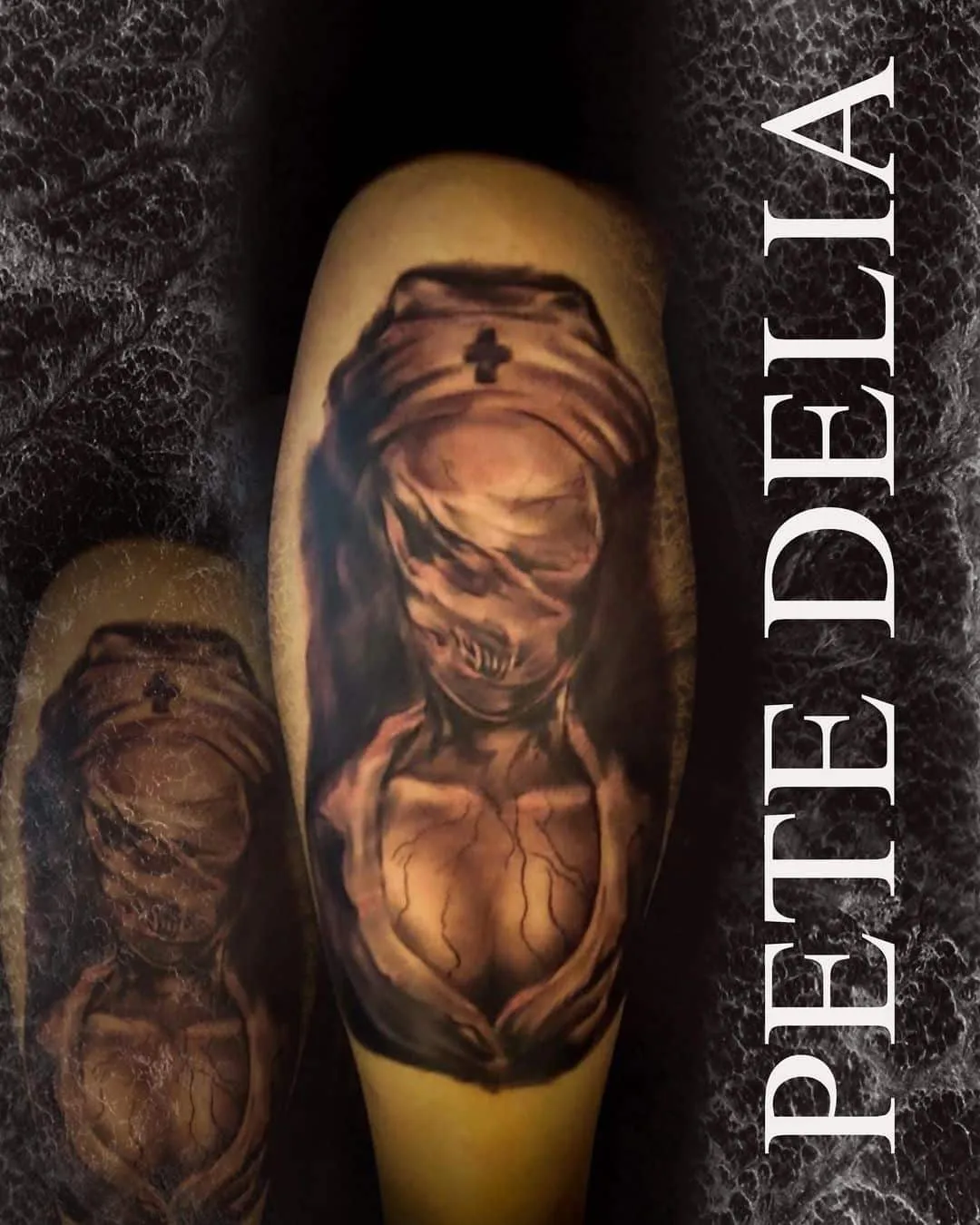 Tattoo by Pete Delia at Fallen Raven Tattoo Studio