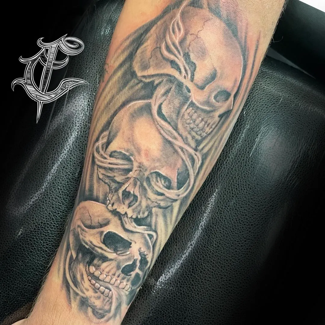 Tattoo by TJ Cornelius at Fallen Raven Tattoo Studio