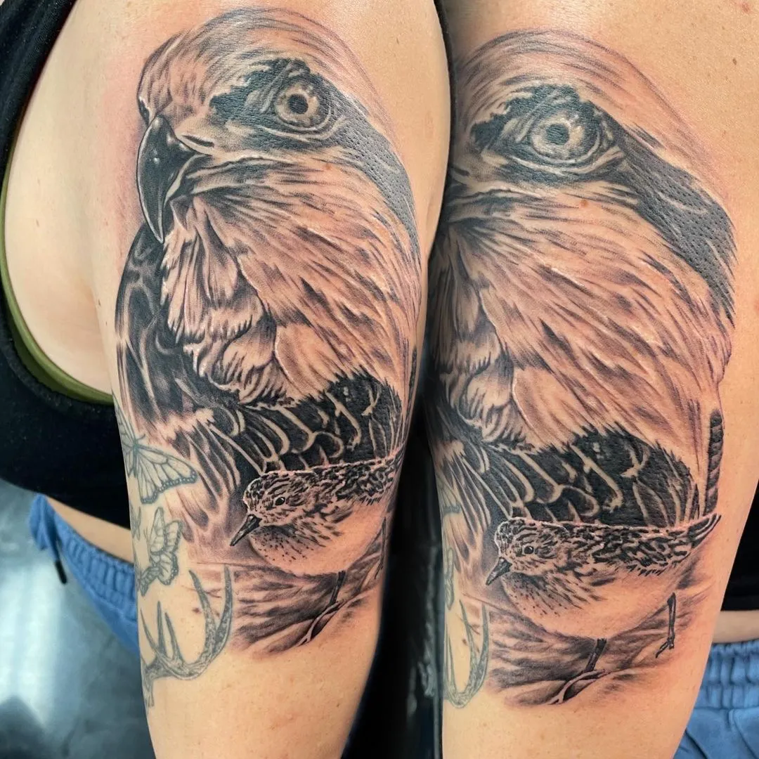 Tattoo by TJ Cornelius at Fallen Raven Tattoo Studio