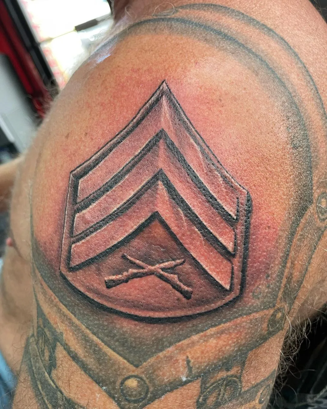 Tattoo by TJ Cornelius at Fallen Raven Tattoo Studio