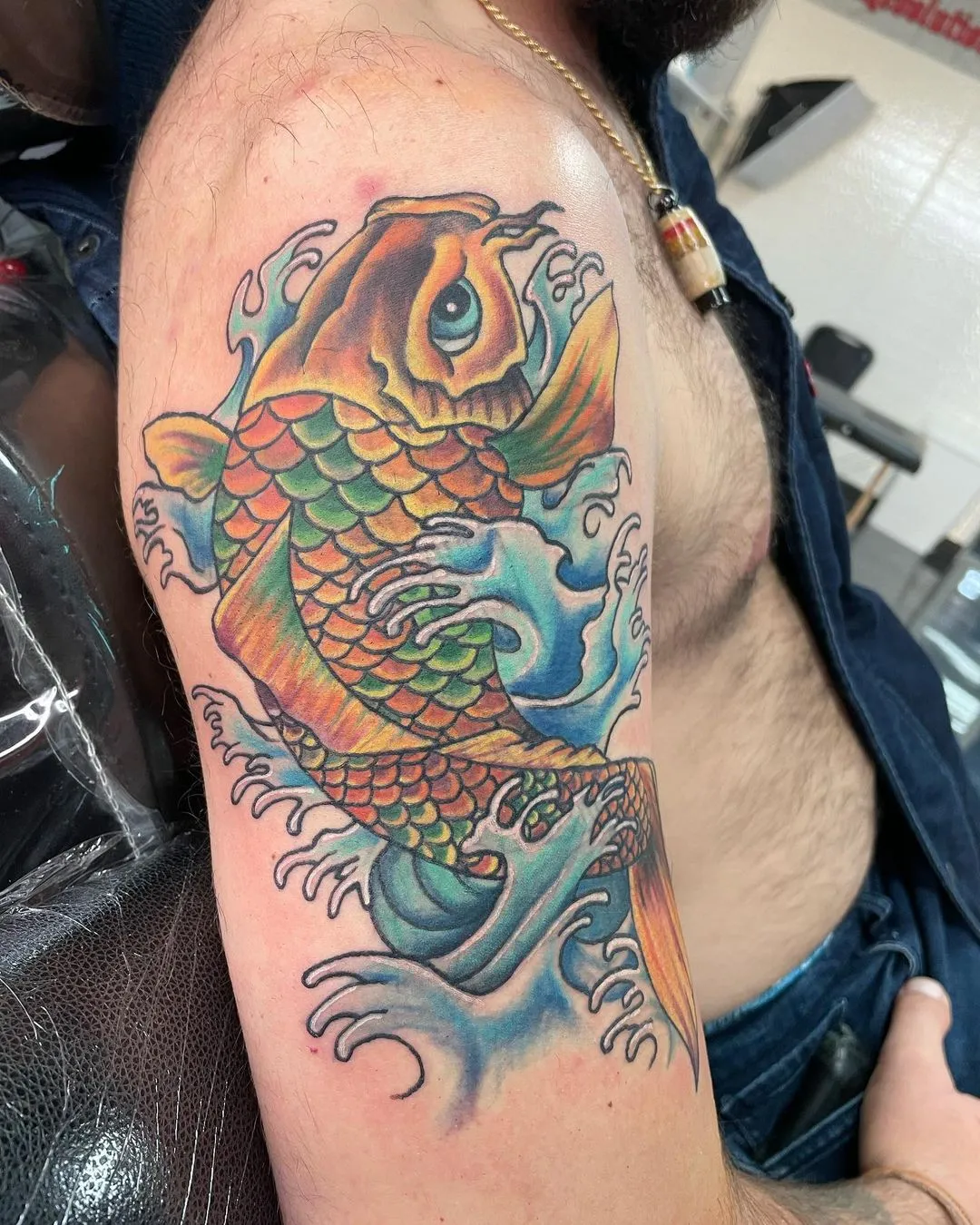Tattoo by TJ Cornelius at Fallen Raven Tattoo Studio