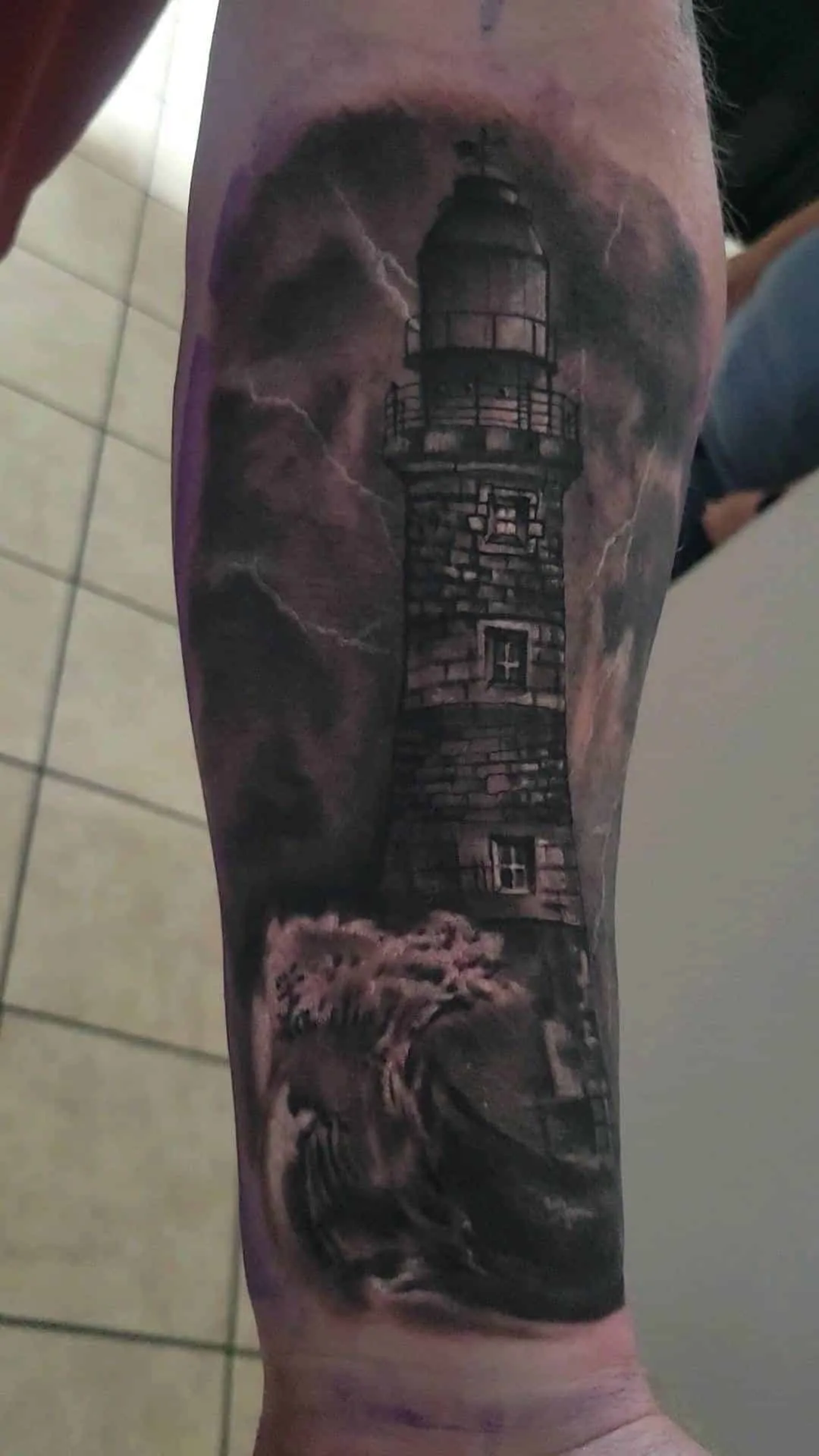 Tattoo by Pete Delia at Fallen Raven Tattoo Studio