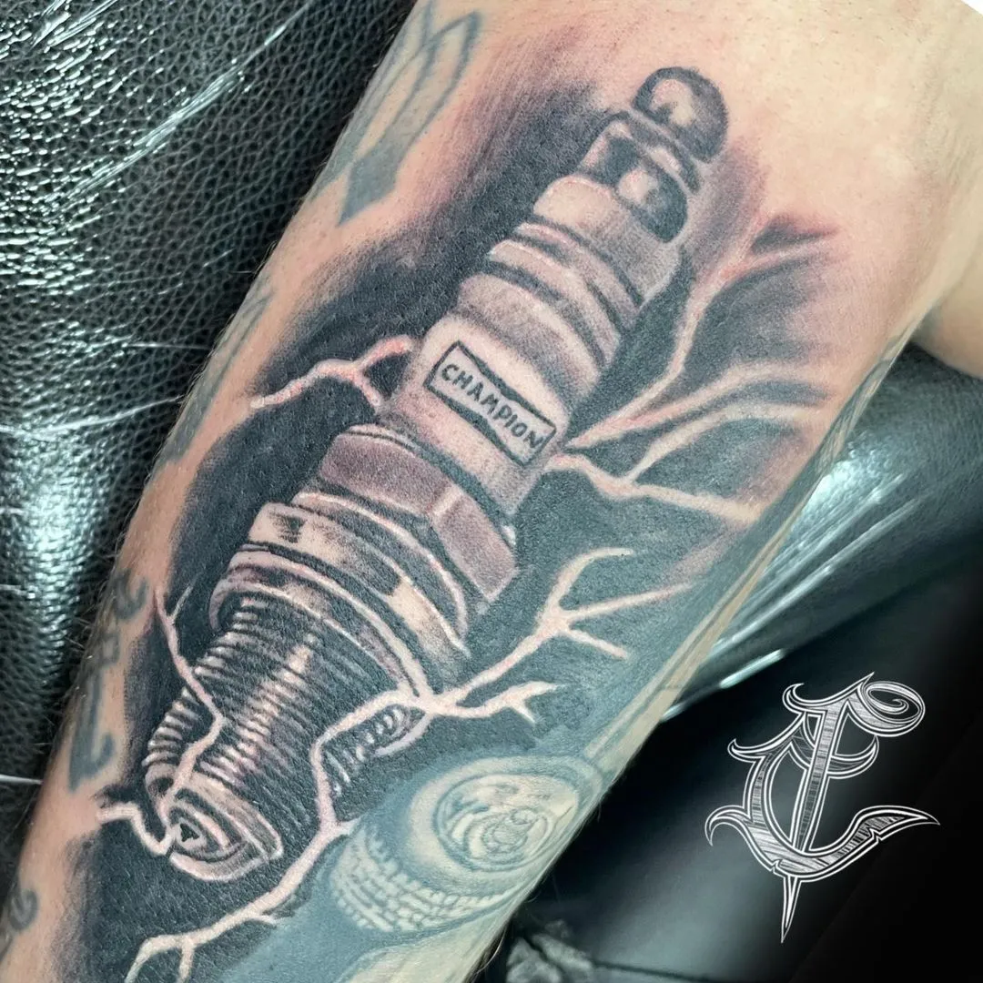 Tattoo by TJ Cornelius at Fallen Raven Tattoo Studio