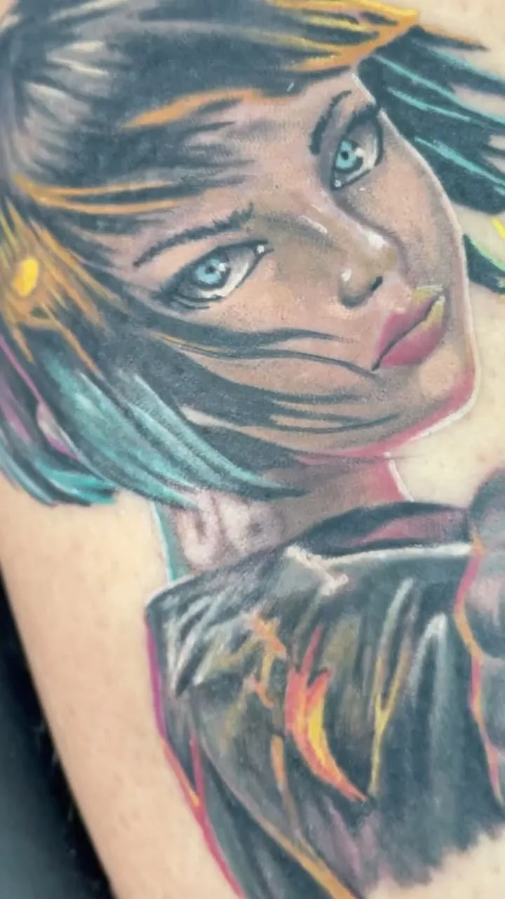 Tattoo by TJ Cornelius at Fallen Raven Tattoo Studio