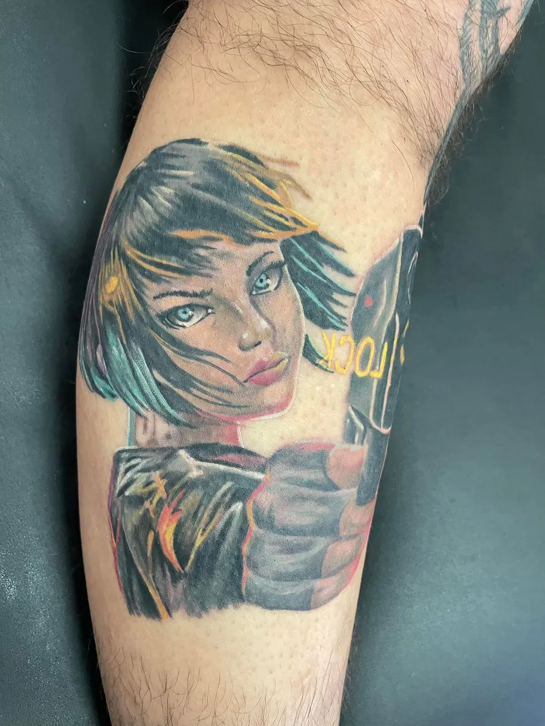 Tattoo by TJ Cornelius at Fallen Raven Tattoo Studio