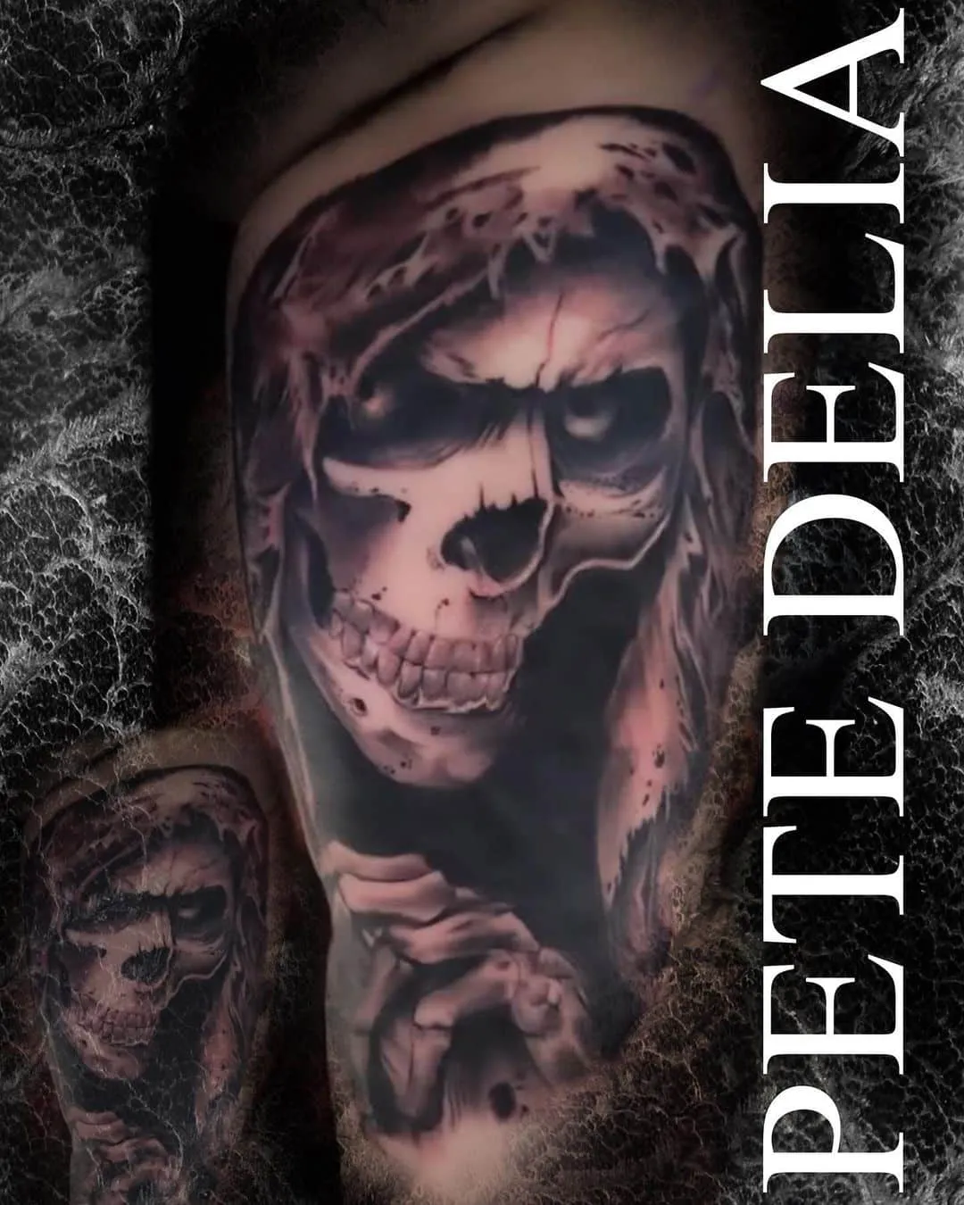 Tattoo by Pete Delia at Fallen Raven Tattoo Studio