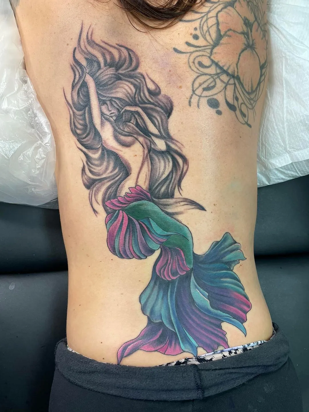 Tattoo by TJ Cornelius at Fallen Raven Tattoo Studio