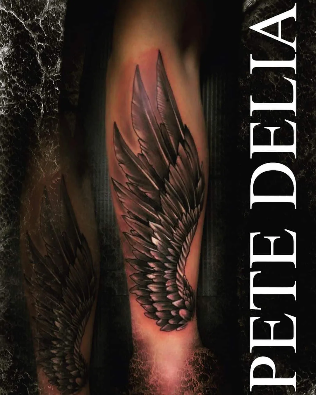 Tattoo by Pete Delia at Fallen Raven Tattoo Studio