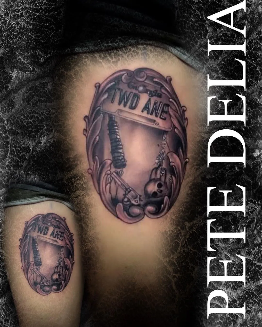 Tattoo by Pete Delia at Fallen Raven Tattoo Studio