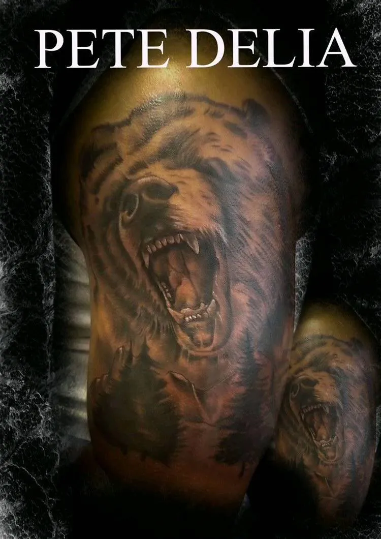 Tattoo by Pete Delia at Fallen Raven Tattoo Studio