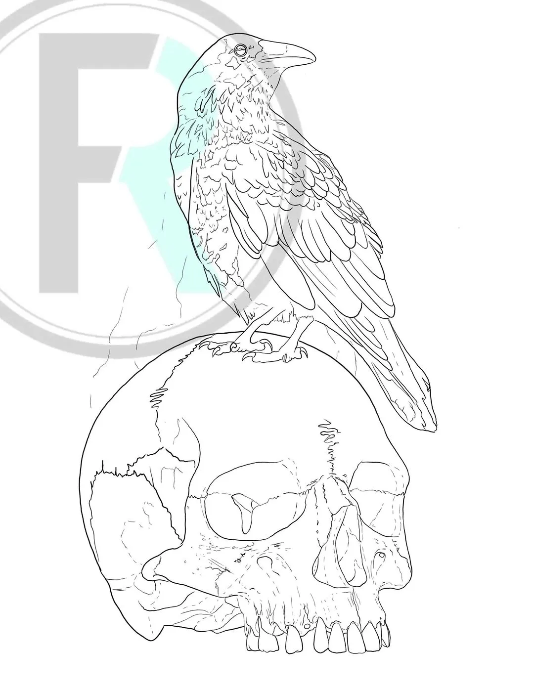 Tattoo by TJ Cornelius at Fallen Raven Tattoo Studio