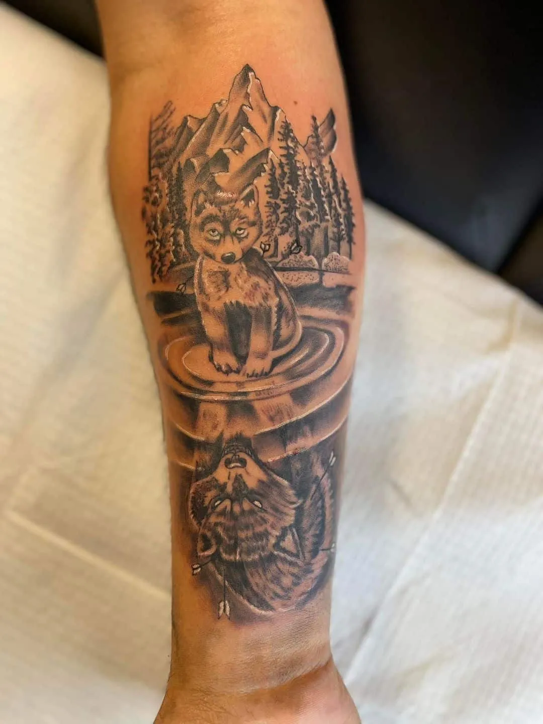 Tattoo by TJ Cornelius at Fallen Raven Tattoo Studio