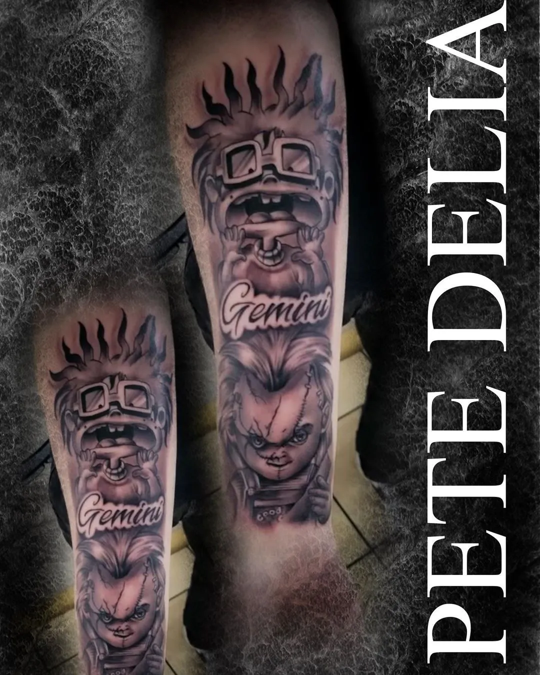 Tattoo by Pete Delia at Fallen Raven Tattoo Studio