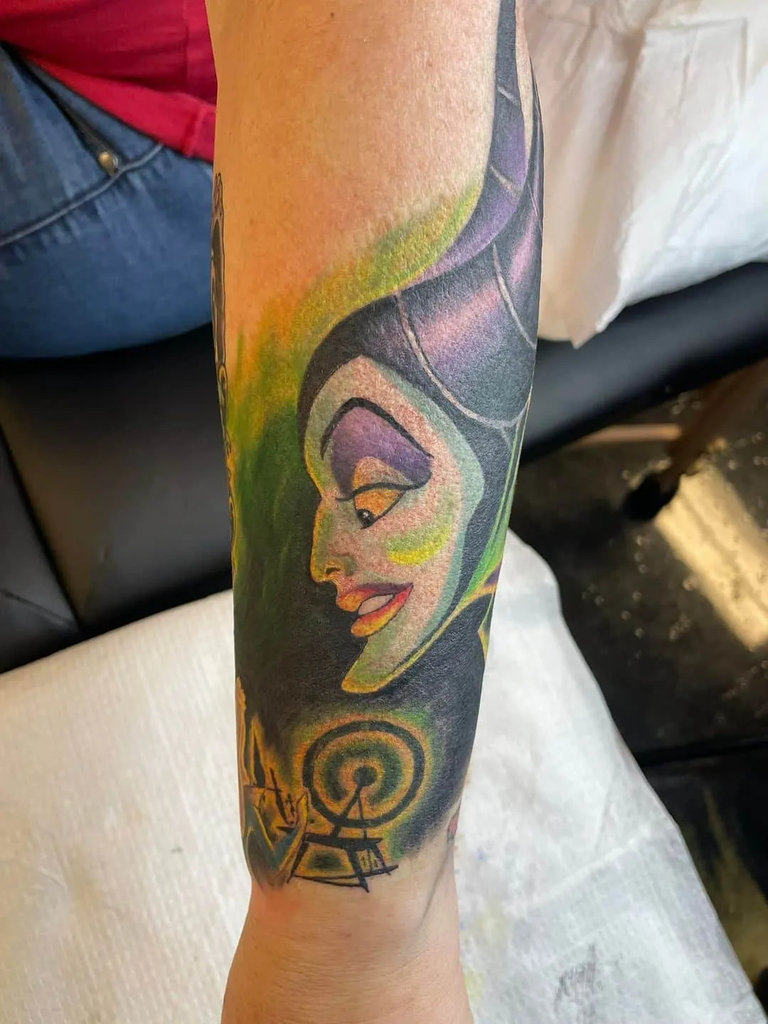 Tattoo by TJ Cornelius at Fallen Raven Tattoo Studio