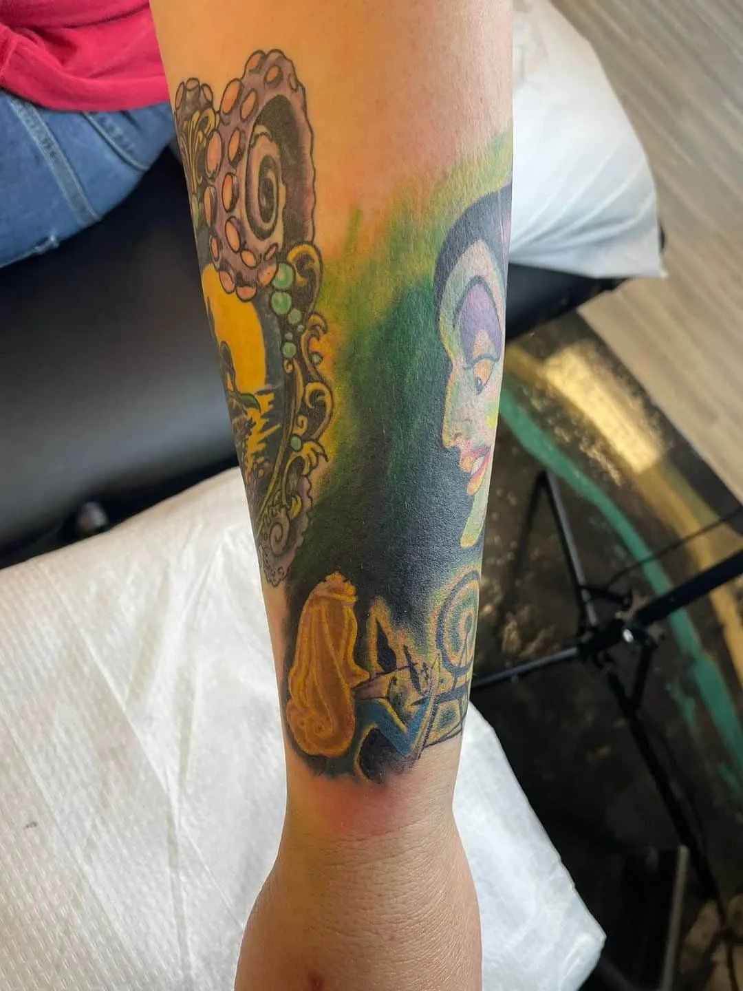 Tattoo by TJ Cornelius at Fallen Raven Tattoo Studio