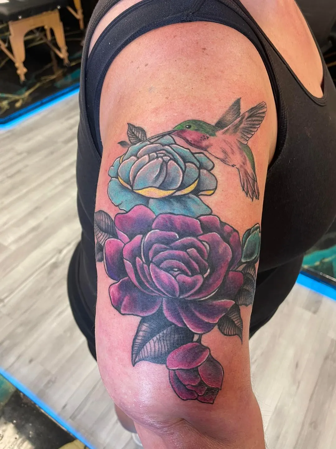 Tattoo by TJ Cornelius at Fallen Raven Tattoo Studio