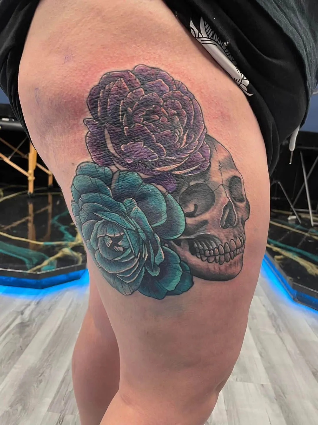 Tattoo by TJ Cornelius at Fallen Raven Tattoo Studio