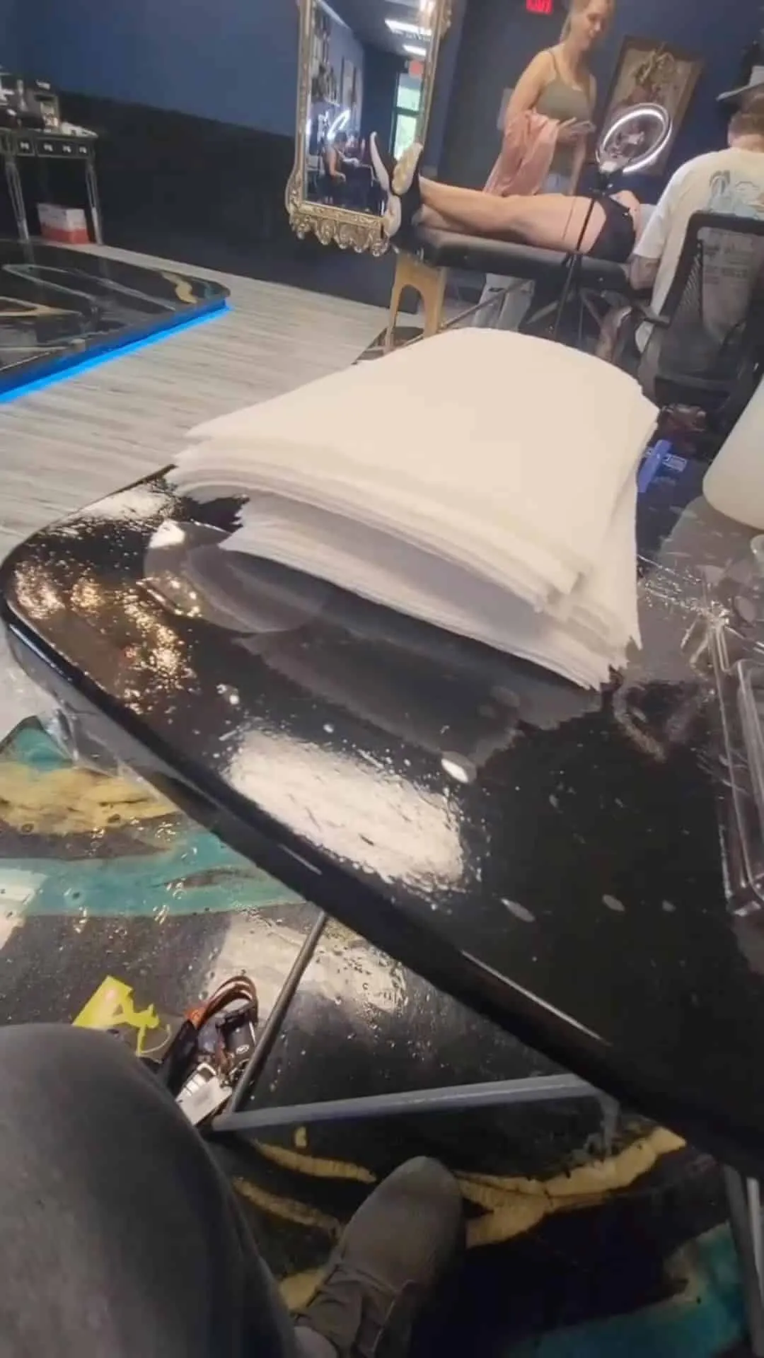 Tattoo by Pete Delia at Fallen Raven Tattoo Studio