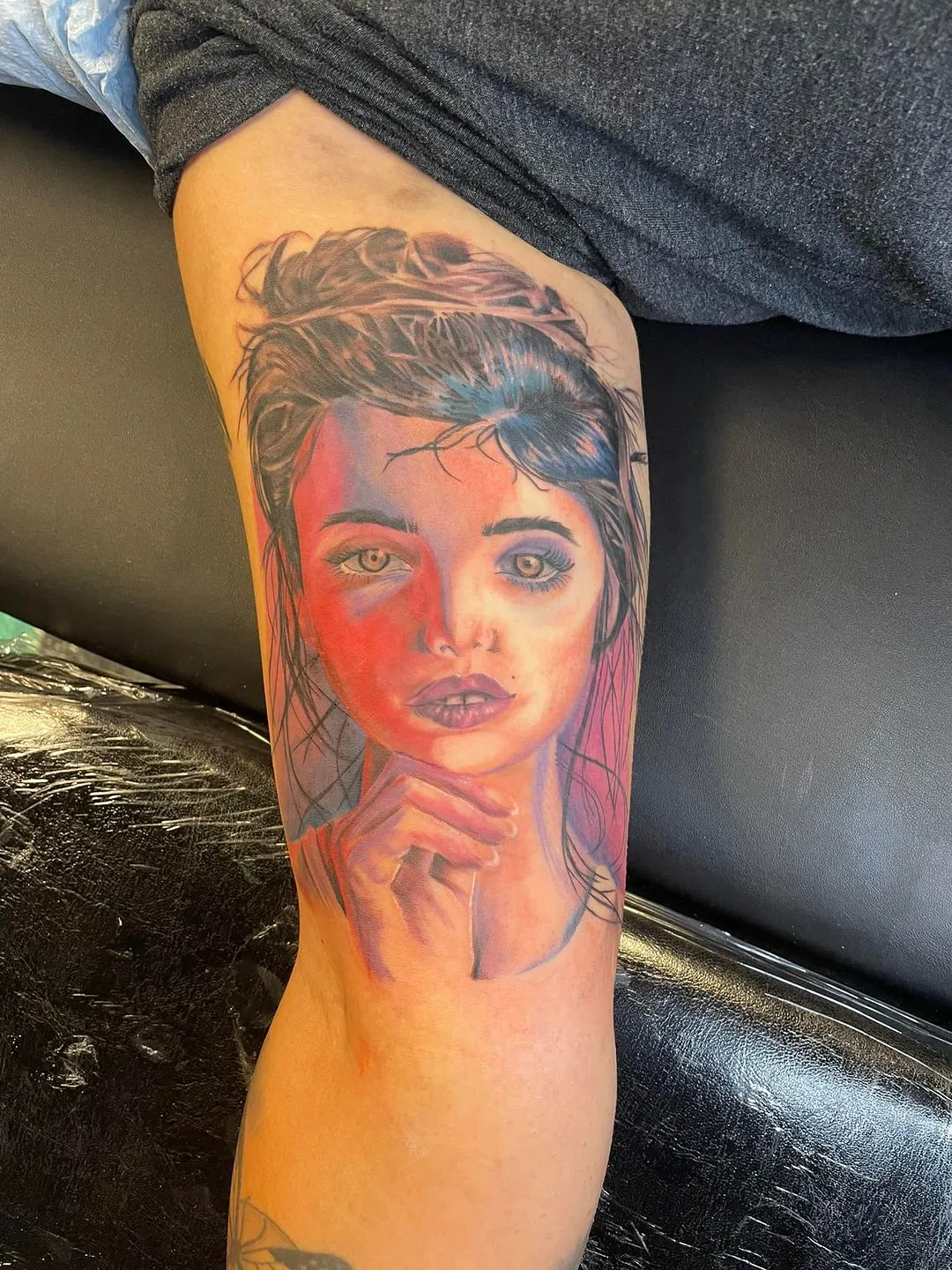 Tattoo by TJ Cornelius at Fallen Raven Tattoo Studio