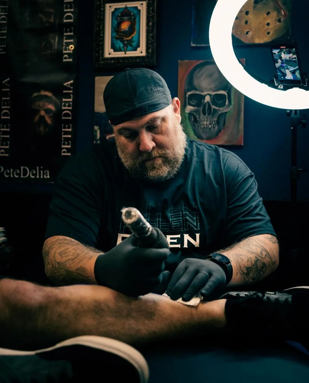 Tattoo by TJ Cornelius at Fallen Raven Tattoo Studio