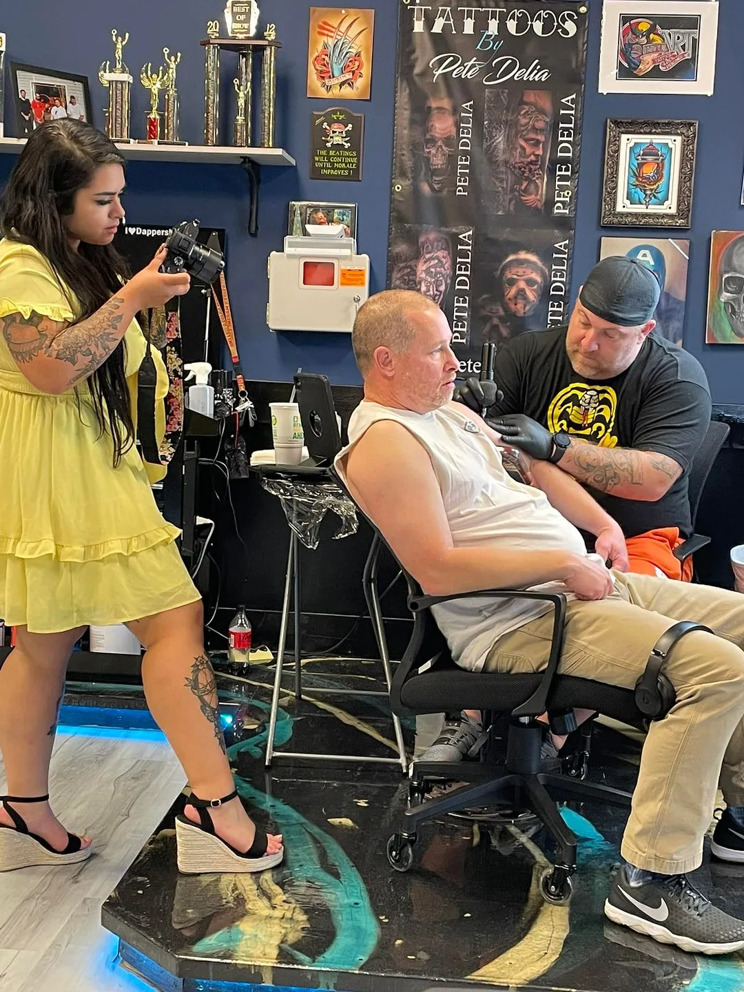 Tattoo by TJ Cornelius at Fallen Raven Tattoo Studio