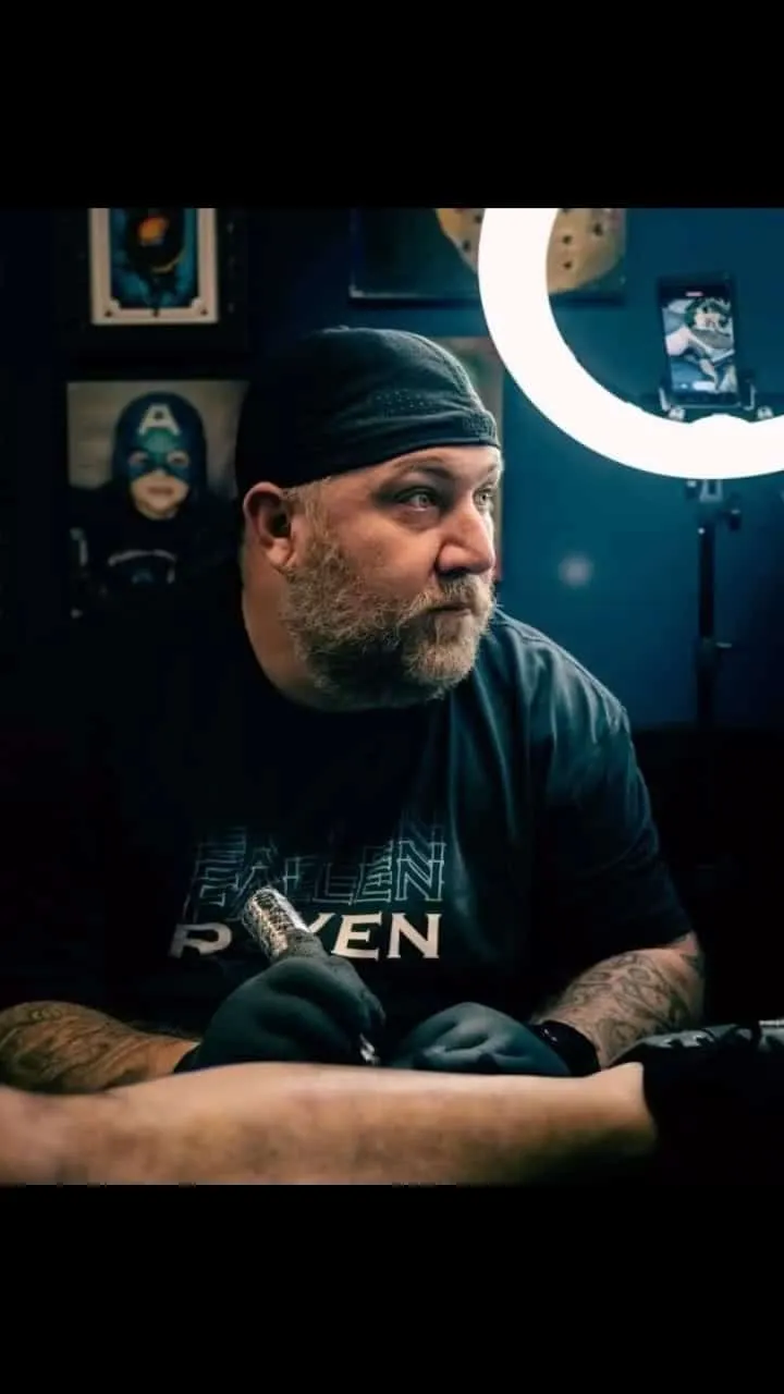 Tattoo by Pete Delia at Fallen Raven Tattoo Studio