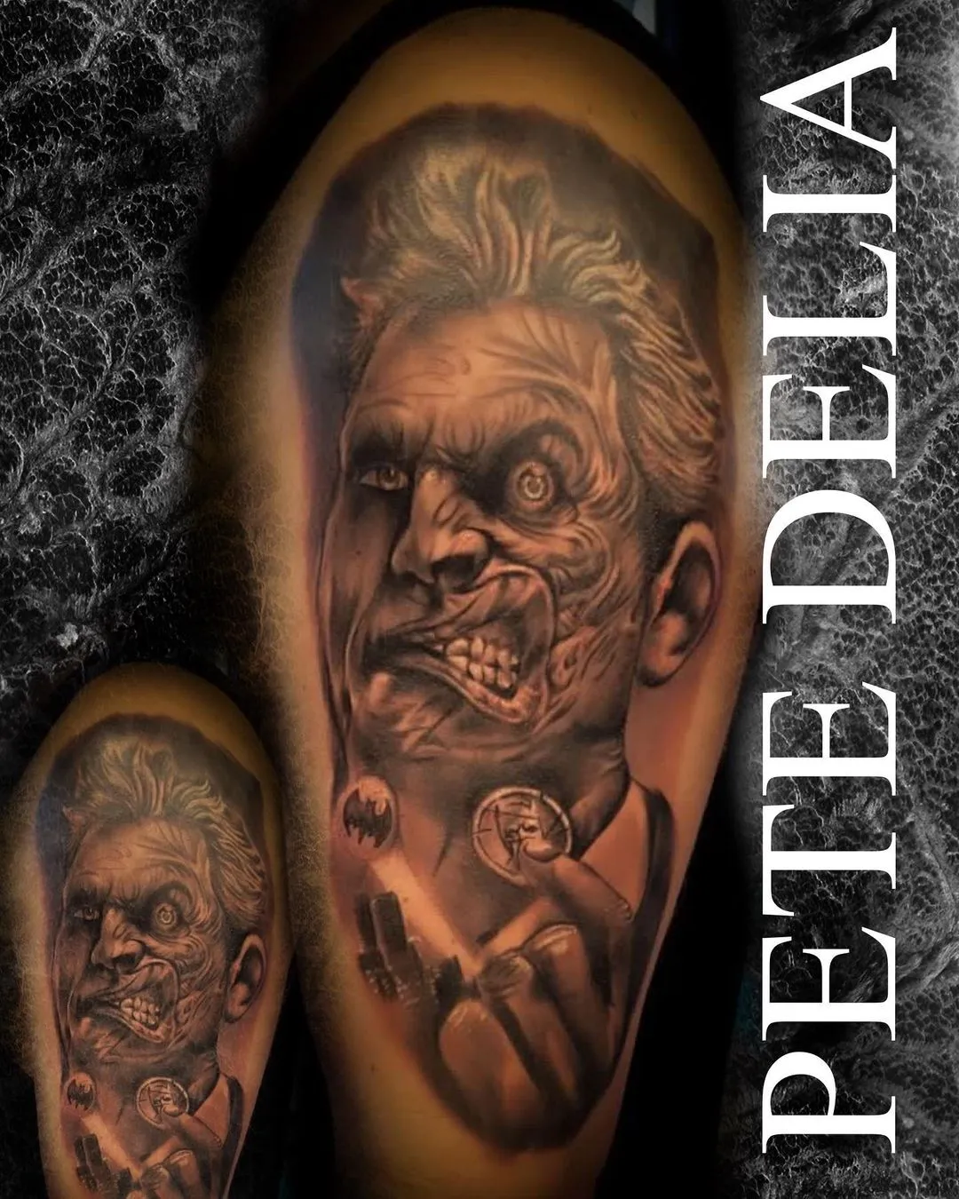 Tattoo by Pete Delia at Fallen Raven Tattoo Studio