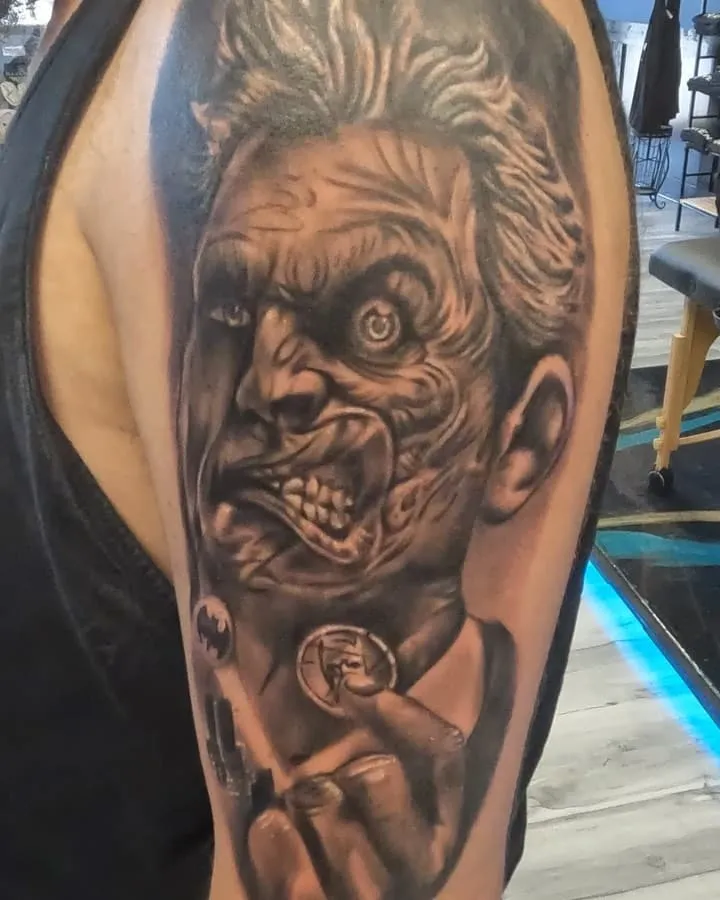 Tattoo by Pete Delia at Fallen Raven Tattoo Studio