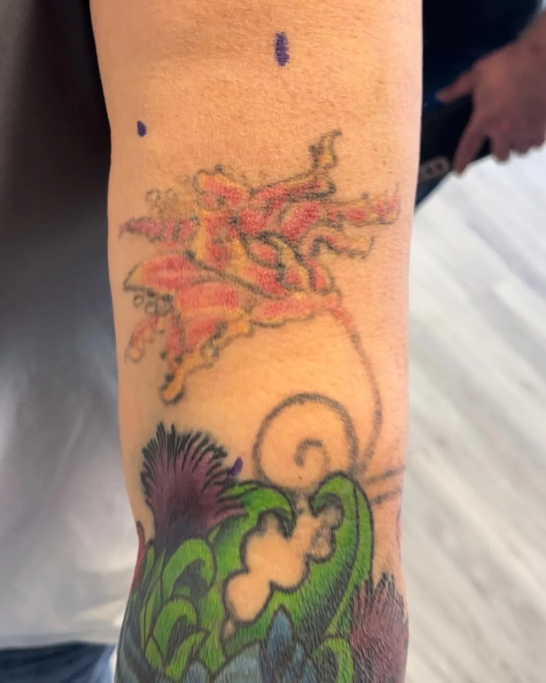 Tattoo by TJ Cornelius at Fallen Raven Tattoo Studio