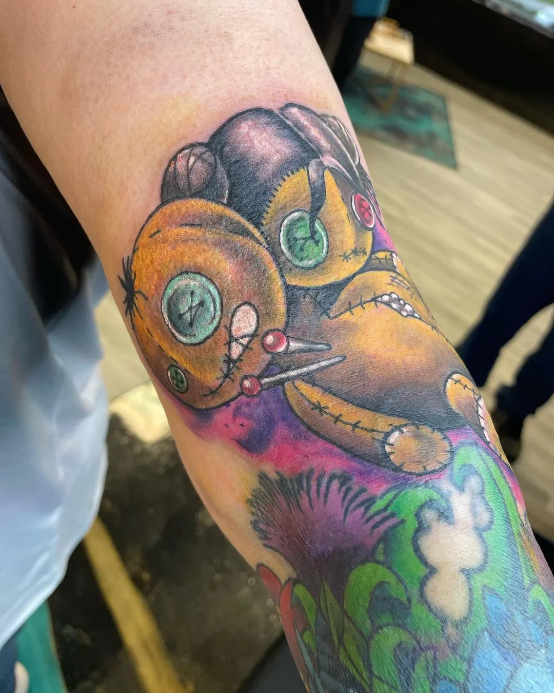 Tattoo by TJ Cornelius at Fallen Raven Tattoo Studio