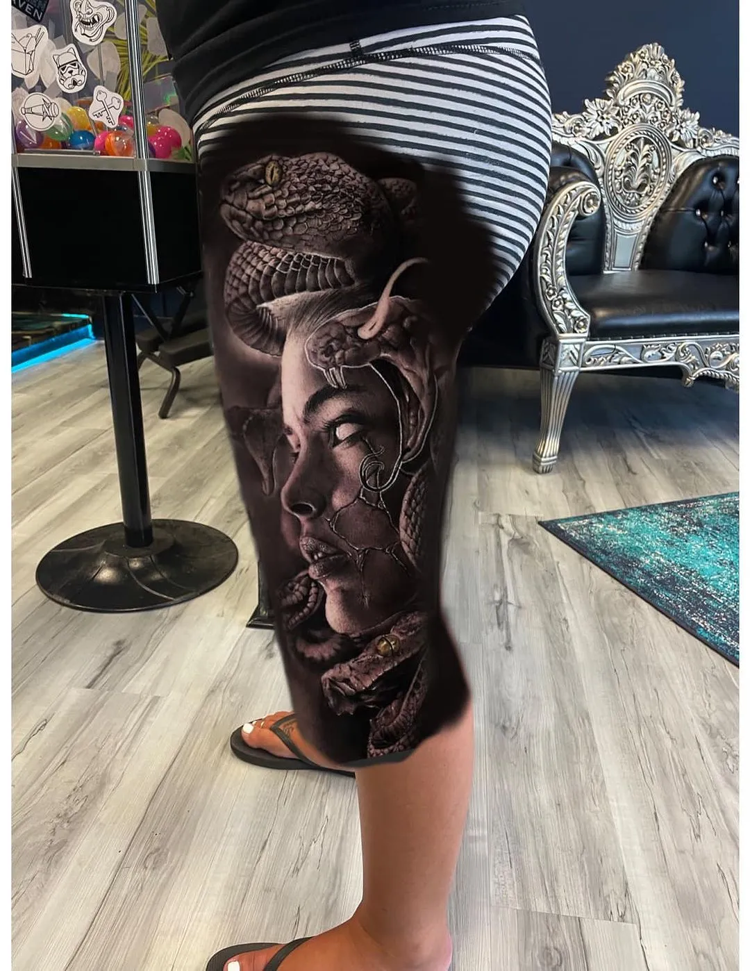 Tattoo by TJ Cornelius at Fallen Raven Tattoo Studio