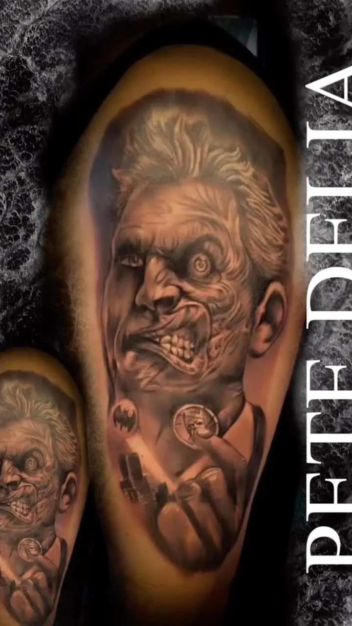 Tattoo by Pete Delia at Fallen Raven Tattoo Studio