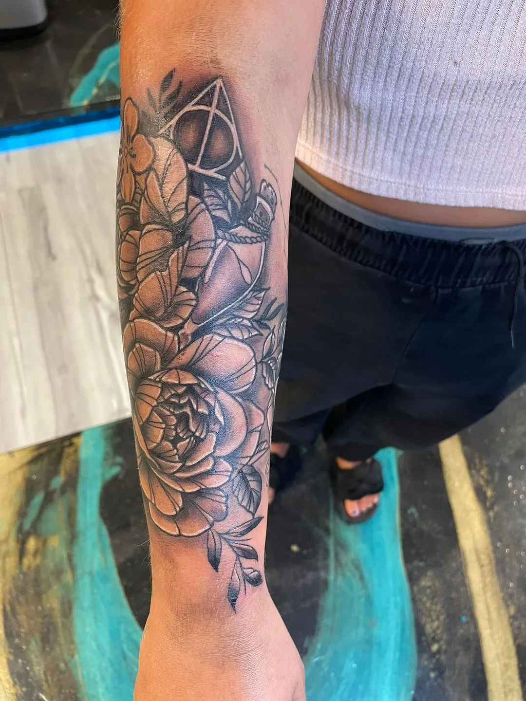 Tattoo by TJ Cornelius at Fallen Raven Tattoo Studio