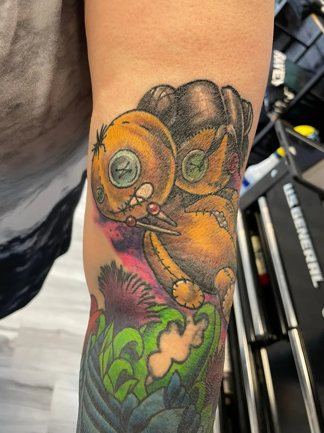 Tattoo by TJ Cornelius at Fallen Raven Tattoo Studio