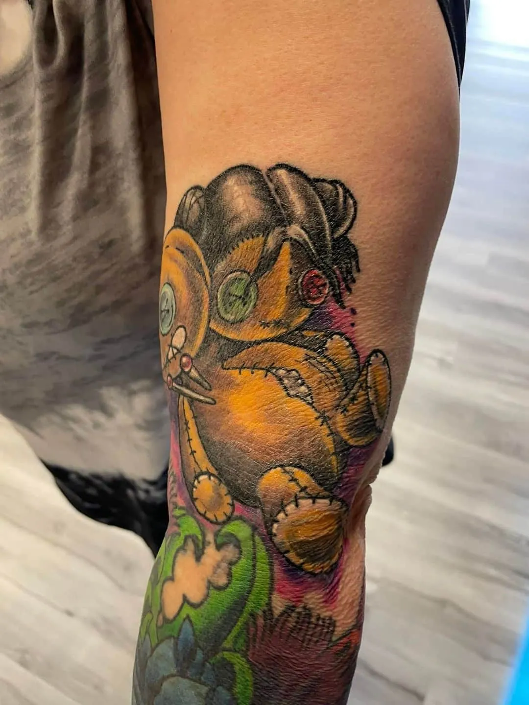 Tattoo by TJ Cornelius at Fallen Raven Tattoo Studio