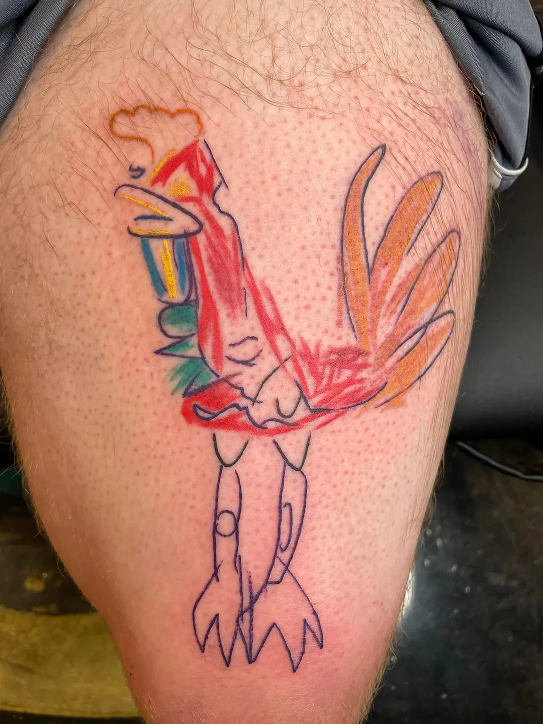 Tattoo by TJ Cornelius at Fallen Raven Tattoo Studio