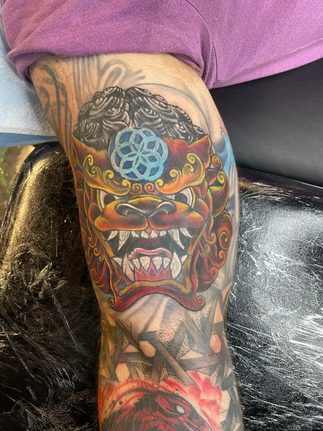Tattoo by TJ Cornelius at Fallen Raven Tattoo Studio